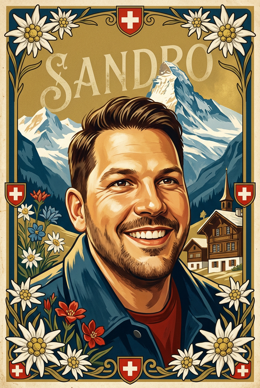 Offizielles Plakat · Road to Thun 2028